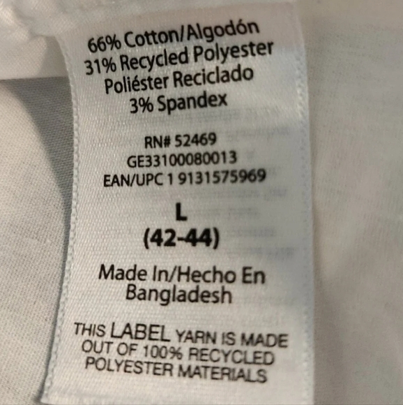 Large white mens dress shirt - Picture 5 of 5